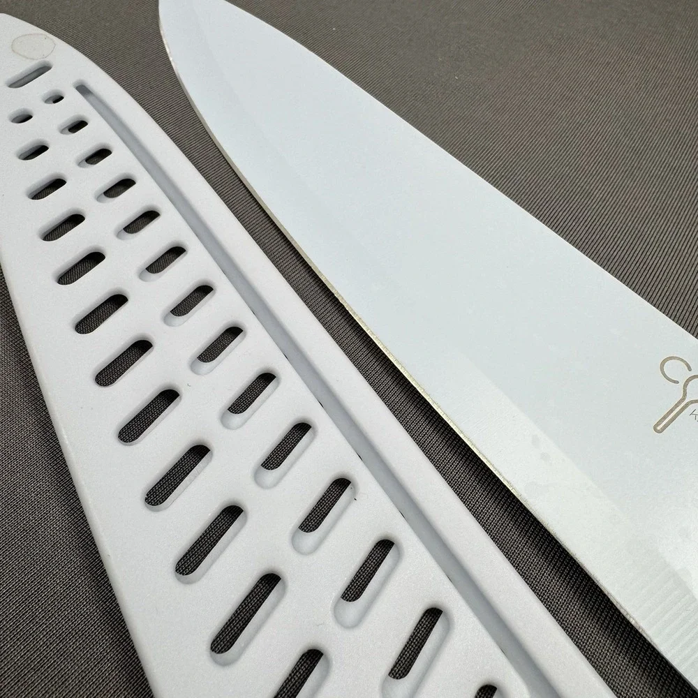 Core Kitchen Baby Blue Knife With Protective Cover